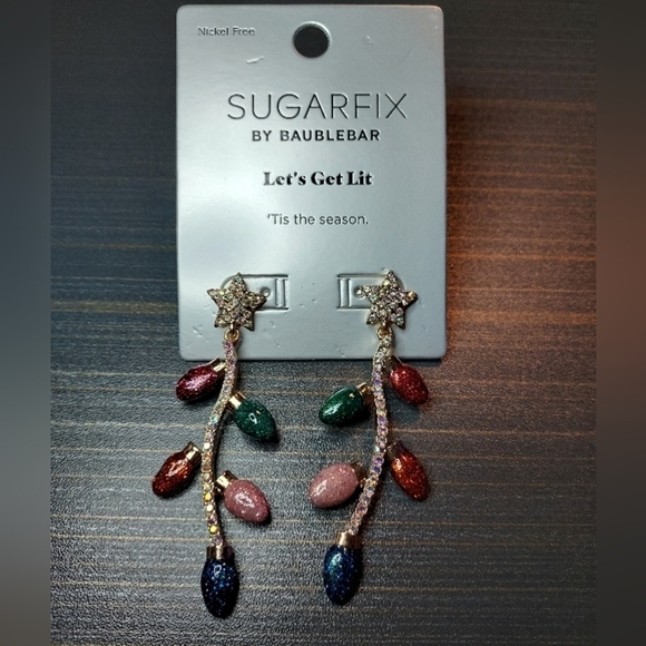 Sugarfix by baublebar let's get lit light bulb earrings discontinued - Picture 4 of 4